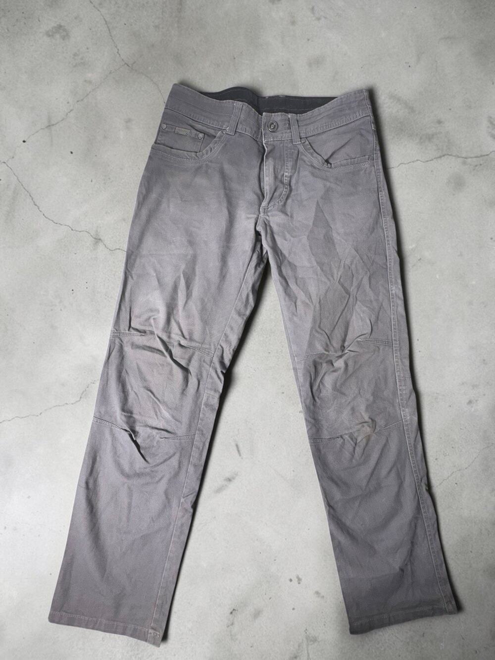 Kuhl Kanvus Pants Mens 30x30 Gray Outdoor Hiking Canvas Workwear Trail